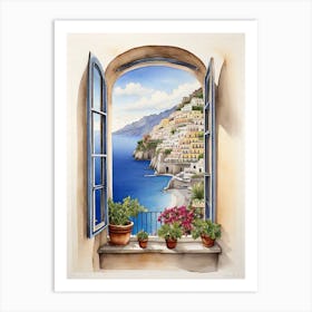 Positano 2 Art Print