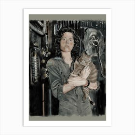 Ellen Ripley. Alien. Art Print