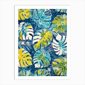 Tropical Leaves 183 Art Print