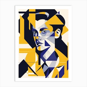 Portrait Of A Man Art Print