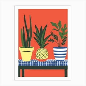 Potted Plants 35 Art Print