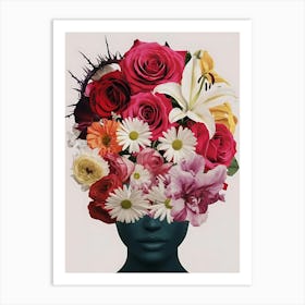 Flower Head 2 Art Print