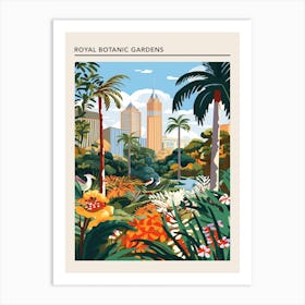 Royal Botanic Gardens Sydney Australia Art Print