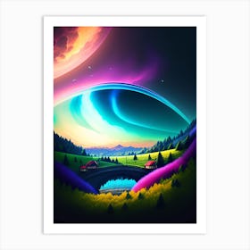 Iridescent Dream Art Print