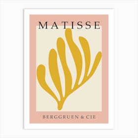Matisse Minimal Cutout 19 Art Print