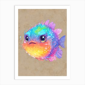 Puffer Fish 2 Art Print