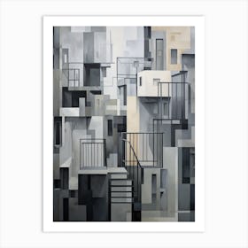 Urban Geometric 1 Art Print