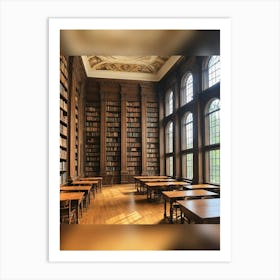  Library Art Print