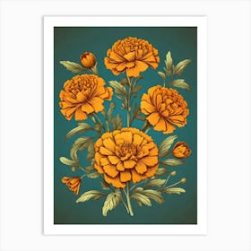 Carnations 2 Art Print