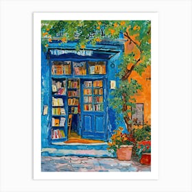 Athens Book Nook Bookshop 4 Art Print