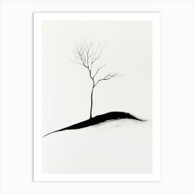 Lone Tree 2 Art Print