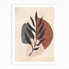 Abstract Leaf 3 Art Print