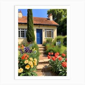 Cottage Garden Art Print