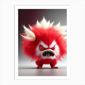 Monster - Monster Stock Videos & Royalty-Free Footage 2 Art Print