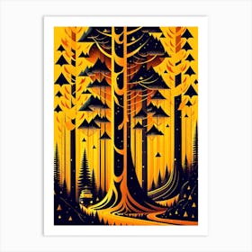 Forest 56 Art Print