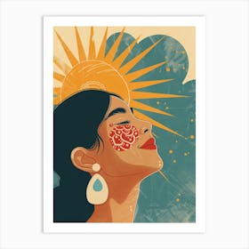 Mexican Woman 5 Art Print