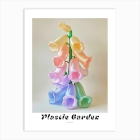 Dreamy Inflatable Flowers Poster Foxglove 1 Art Print