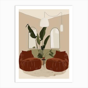 Living Room 2 Art Print