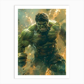 Hulk 15 Art Print