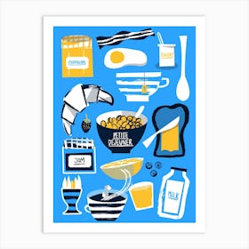 Breakfast Art Print