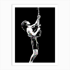 angus young acdc band music 2 Art Print