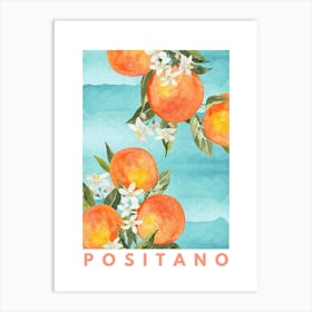 Italian Orange Poster Art Print