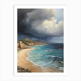 Stormy Sea.13 Art Print