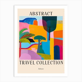 Abstract Travel Collection Poster Bahrain 2 Art Print