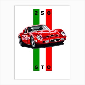 Ferrari 250 Gto Art Print