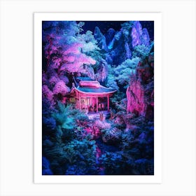 Asian Garden Art Print