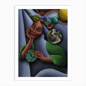 Part Of The Planets Art Print