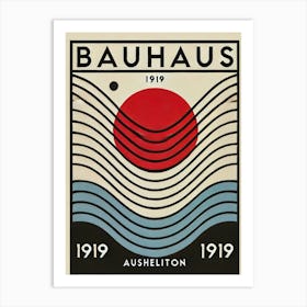 Bauhaus exhibitio poster Poster