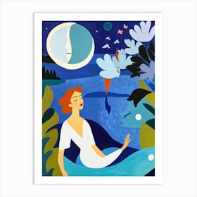 Mermaid 5 Art Print