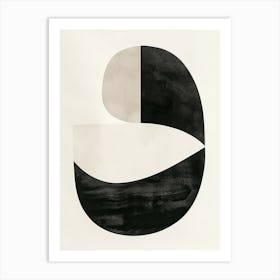 Rimouski Neigette Stone Park Bauhaus Minimalist Art Print