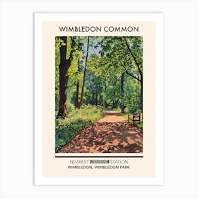 Wimbledon Common London Parks Garden 4 Art Print