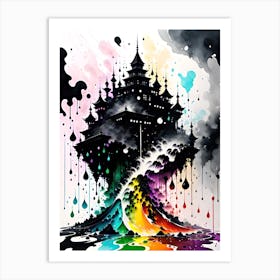 Castle In The Sky Art Print