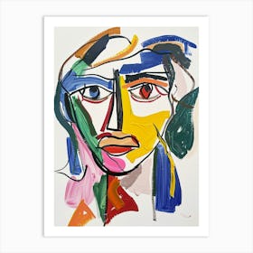 Portrait Of A Woman 8 Art Print