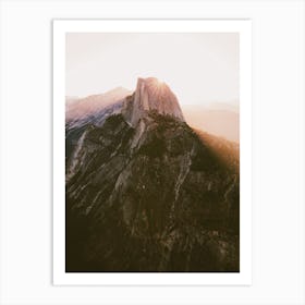 Half Dome Sunrise Art Print