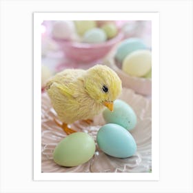 Easter Chick 9 Art Print