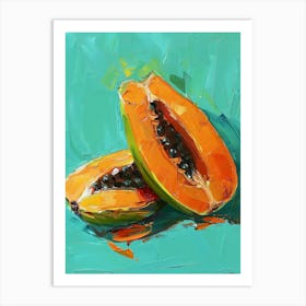 Papaya 9 Art Print