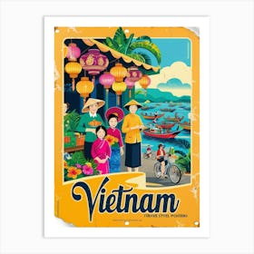 Beach in Vietnam Art Print