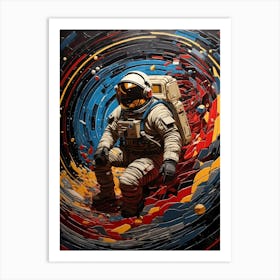 Space Man Art Print