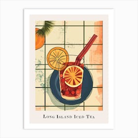 Long Island Iced Tea Poster Art Print