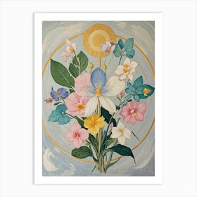 Sunshine Bouquet Art Print