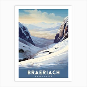 Braeriach Scotland Print Cairngorms National Park Poster Scottish Mountain Art Braeriach Hiking Decor Highlands Nature Wall Art Walkers Gift Art Print