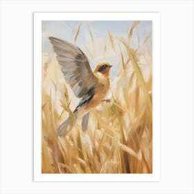 Bird Painting Barn Swallow 2 Art Print