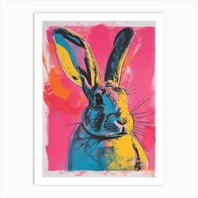 Bunnies Polaroid Inspired 3 Art Print