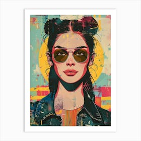 Contemporary Woman 11 Art Print