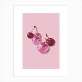 Disco Cherry Dopamine Decor Art Print