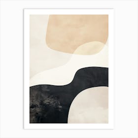 Muted Whisper Minimalist Style Art Print